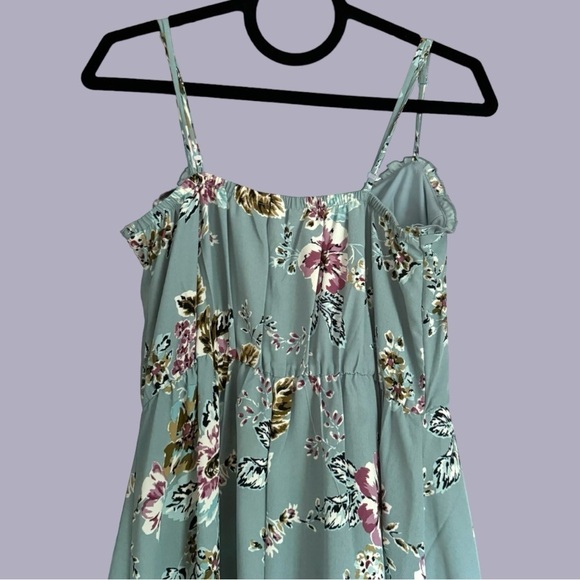 Women’s Floral Speechless Dress with Spaghetti Straps Size Large - Picture 2 of 4